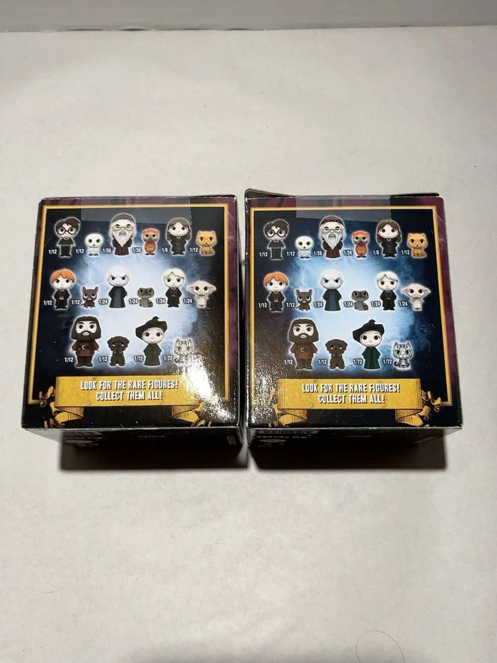 Warner Bros. Harry Potter Mystery Minis Boxed Vinyl Figures - Brown/White/Black